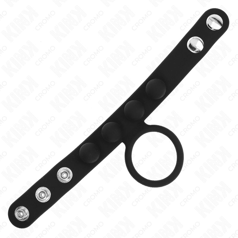 Kink – Leder-Penisring mit Druckverschluss, 3,5 cm