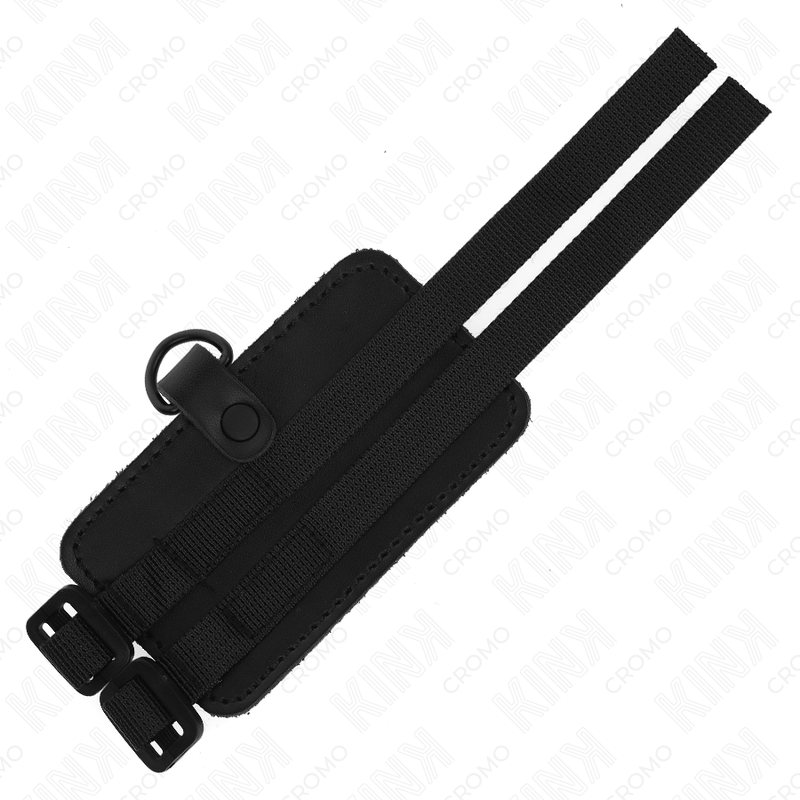 KINK – ANELLO PER PENE IN PELLE CON CINGHIE REGOLABILI