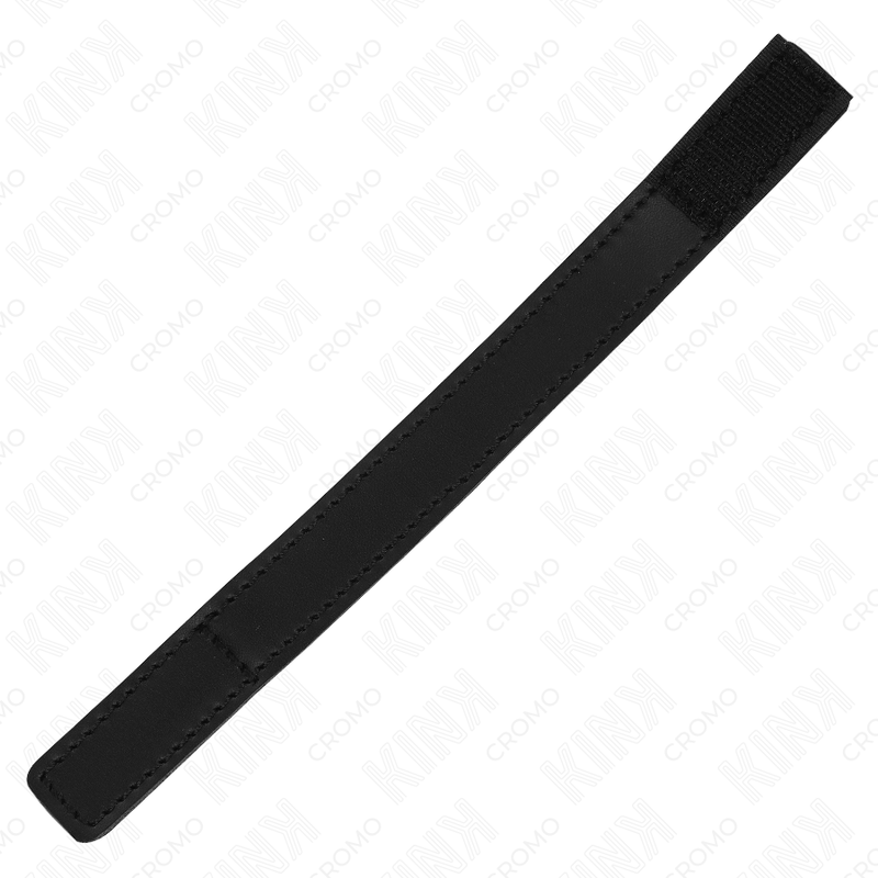 KINK – ANELLO PER PENE IN PELLE CON CHIUSURA IN VELCRO 20 X 2 CM
