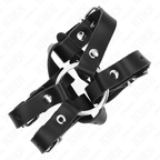 KINK – ANNEAU PÉNIS AVEC PLUSIEURS SANGLES RÉGLABLES