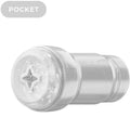 Kiiroo Feel Pocket Crystal – Transparenter Taschenmasturbator