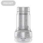 Kiiroo Feel Pocket Crystal – Transparenter Taschenmasturbator
