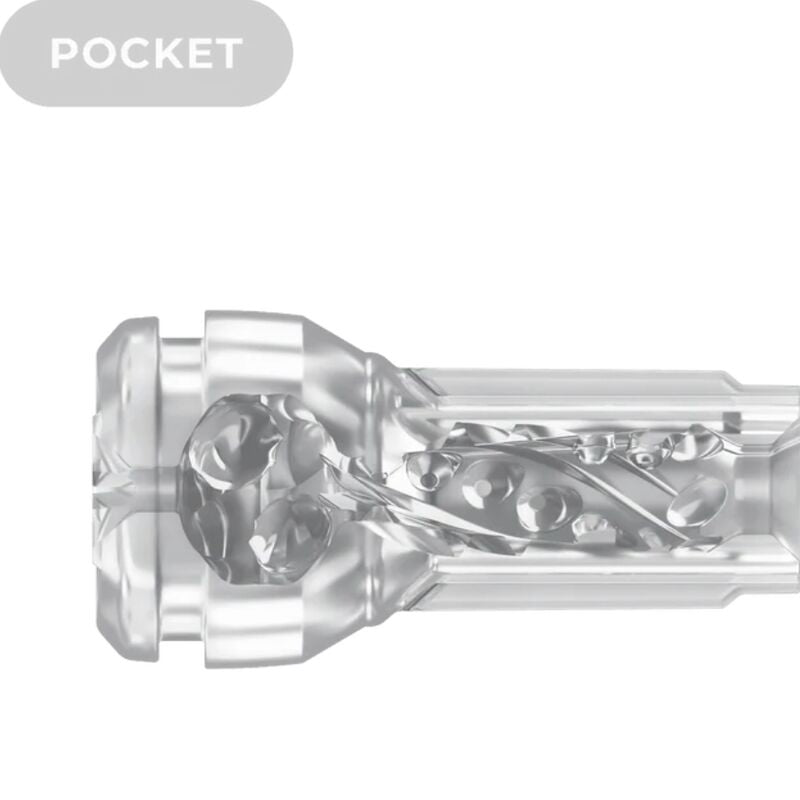 Kiiroo Feel Pocket Crystal – Transparenter Taschenmasturbator