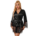 SUBBLIME – PYJAMA DENTELLE ÉLÉGANT + STRING NOIR