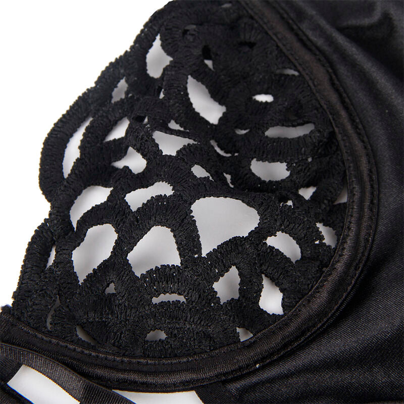 SUBBLIME – 954055 BODY SEXY IN PIZZO NERO S/M