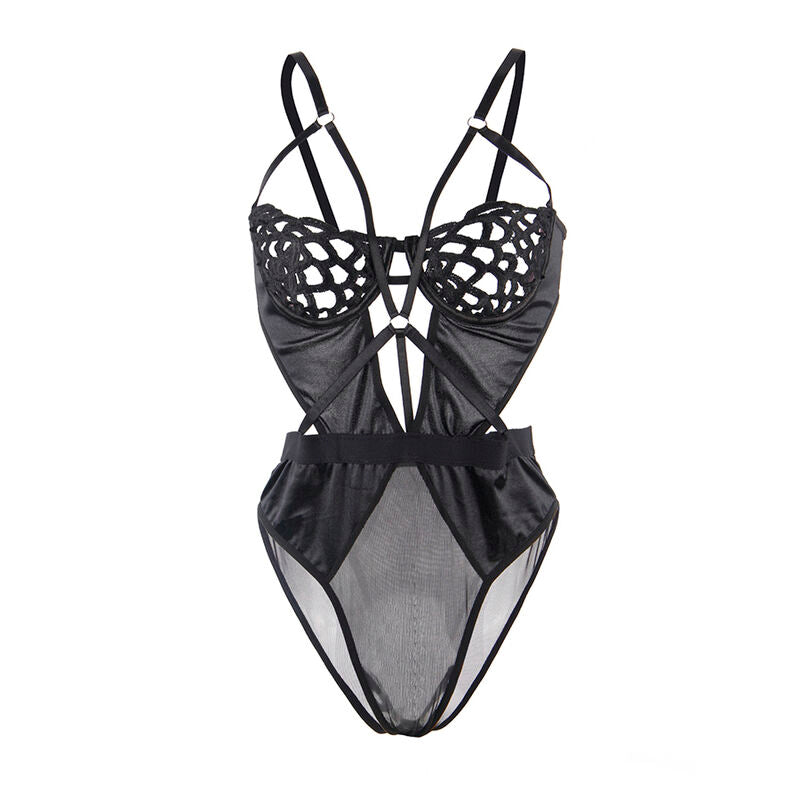 SUBBLIME – 954055 BODY SEXY IN PIZZO NERO S/M