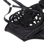 SUBBLIME – 954055 BODY SEXY IN PIZZO NERO S/M