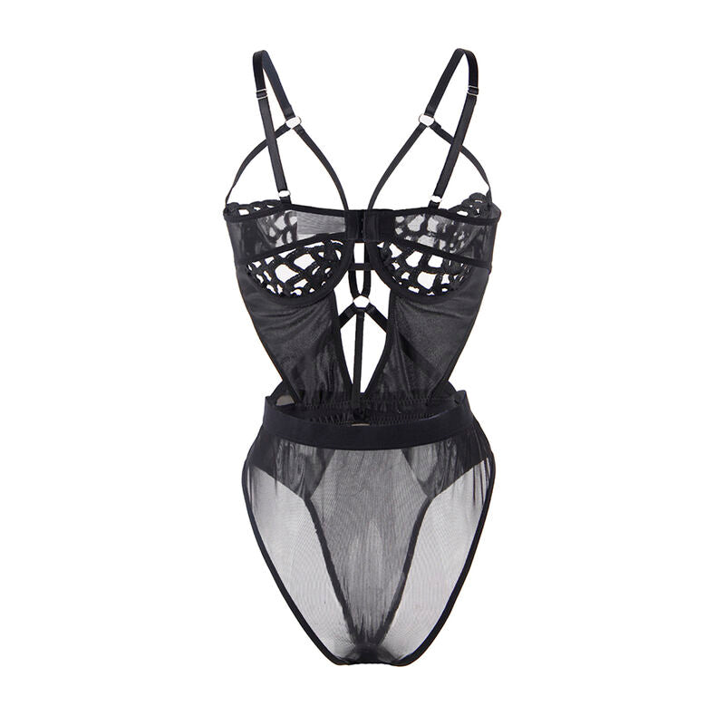 SUBBLIME – 954055 BODY SEXY IN PIZZO NERO S/M