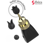 Ibiza – Curved clitoral stimulator with 3 heads