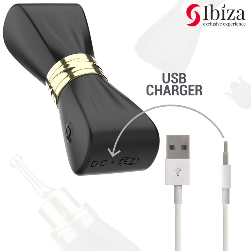 Ibiza – Curved clitoral stimulator with 3 heads