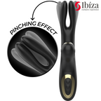 Ibiza Double Clamping – Pinza a doppio vibratore, nera