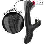 Ibiza Two Dragons – Double vibrator, black
