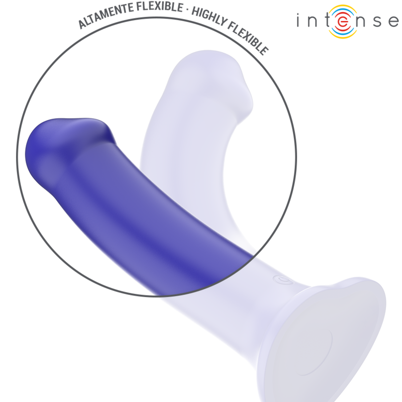 Intense Victoria – Vibrator mit Saugnapf und Fernbedienung, dunkelblau