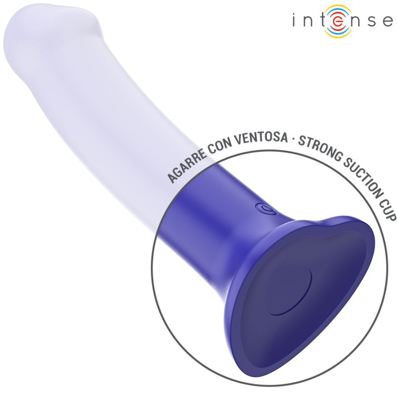 Intense Victoria – Vibrator mit Saugnapf und Fernbedienung, dunkelblau