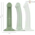 Intense Becca – Vibrator mit Saugnapf und Fernbedienung, grün