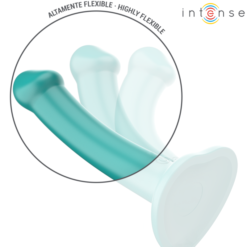 INTENSE – KATIE VIBRATORE CON VENTOSA 10 VIBRAZIONI TELECOMANDO BLU