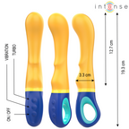INTENSO – VIBRATORE PUNTO G SHAGGY GIALLO