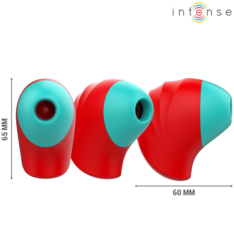 INTENSE – DONNIE STIMOLATORE CLITORIDEO ROSSO/VERDE