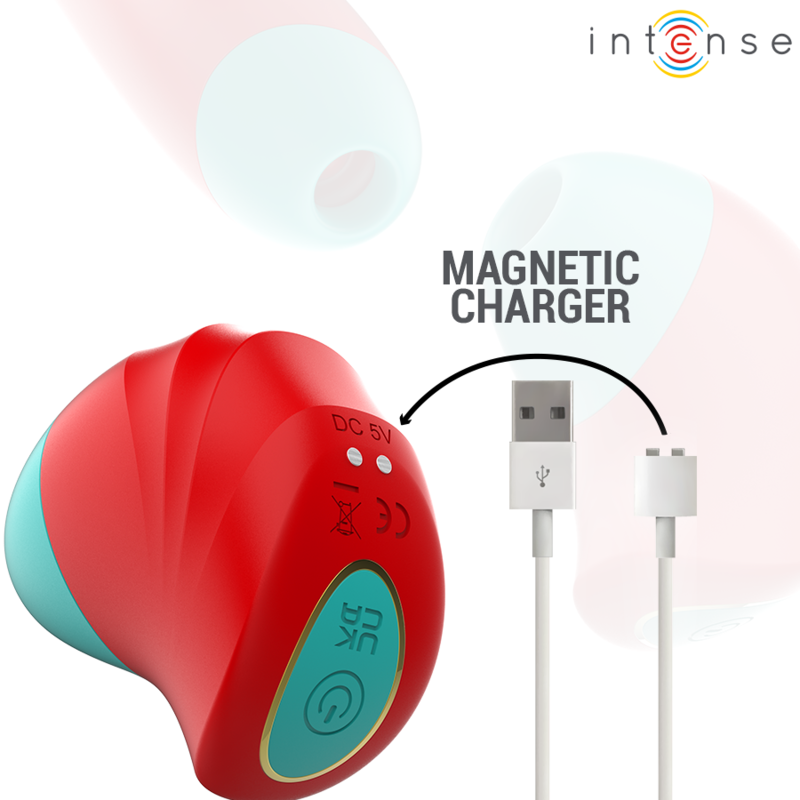 INTENSE – DONNIE STIMOLATORE CLITORIDEO ROSSO/VERDE