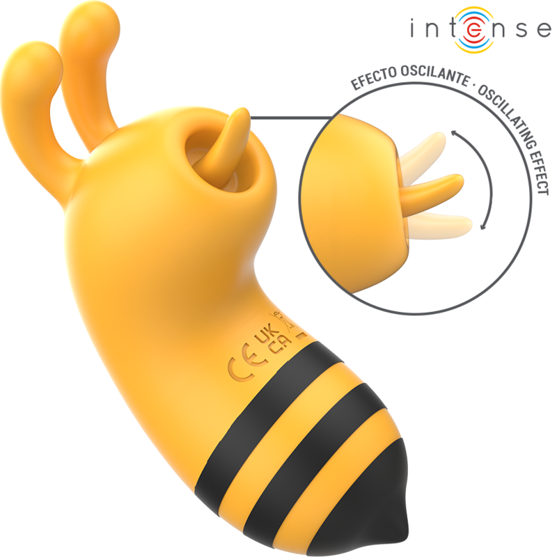 Intense – Klitoris-Zungenstimulator, Bienen-Design