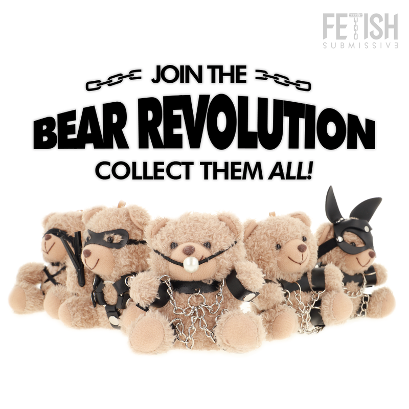 FETISH SUBMISSIVE – FOZZIE TEDDY BEAR BDSM MODEL 3