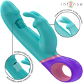 Intense Monica – Rabbit-Vibrator mit rotierendem G-Punkt-Stimulator, blau