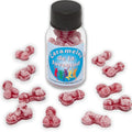DIABLO PICANTE – 12 Jugendbonbons in Penisform, Erdbeer-Kirsche