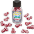DIABLO PICANTE – 12 Gesundheit-Geld-Liebe-Bonbons in Penisform, Erdbeer-Kirsche