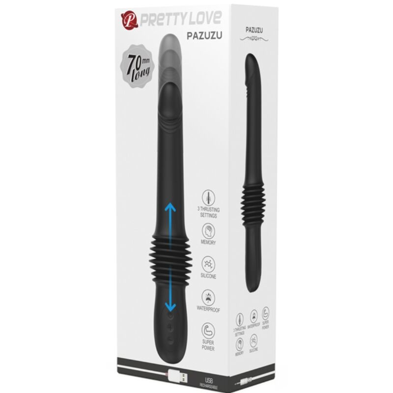 Pretty Love – Pazuzu Panty-Vibrator, Schwarz