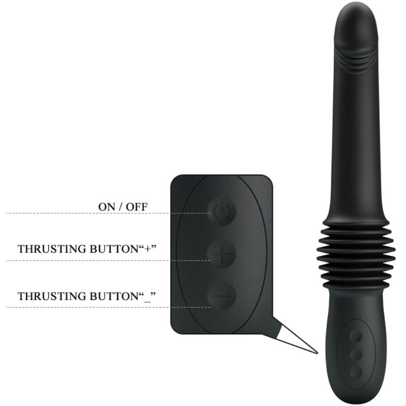 Pretty Love – Pazuzu Panty-Vibrator, Schwarz