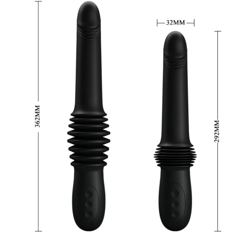Pretty Love – Pazuzu Panty-Vibrator, Schwarz