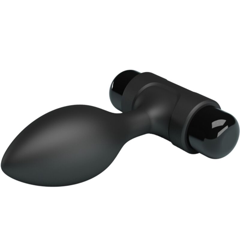 PRETTY LOVE – VIBRA BUTT 10 VIBRATIONS PLUG ANAL NOIR
