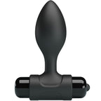 PRETTY LOVE – VIBRA BUTT 10 VIBRATIONS ANAL PLUG BLACK