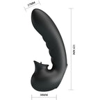 PRETTY LOVE – Hobgoblin Fingerhülle, 12 Modi + Lecksimulation, Schwarz