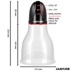 Jamyjob Xpand Lite – Automatische Hodenpumpe mit 3 Saugstufen
