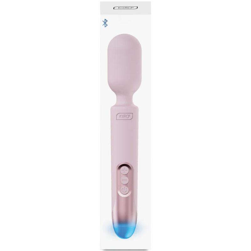 Kiiroo ProWand – Vibratorstab mit LED und App-Steuerung, Rosa
