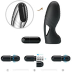 PRETTY LOVE – Alan Silikon-Fingervibrator, Schwarz