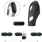 PRETTY LOVE – LICH SILICONE FINGER VIBRATOR BLACK