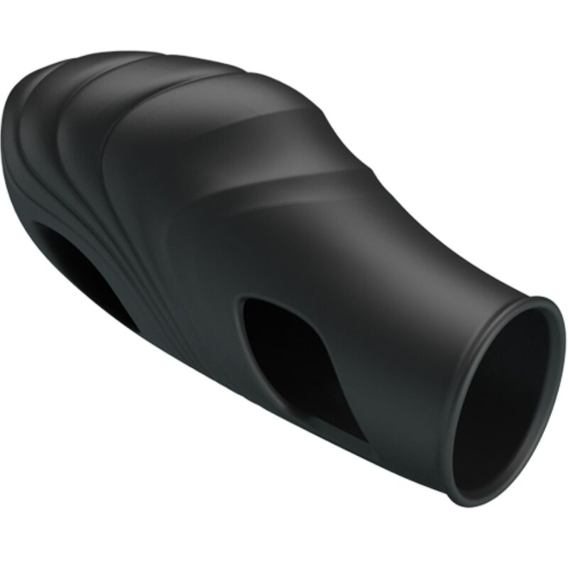 PRETTY LOVE – LICH SILICONE FINGER VIBRATOR BLACK