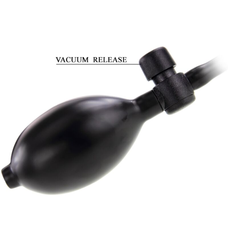 PRETTY LOVE – PLUG ANAL GONFLABLE NOIR