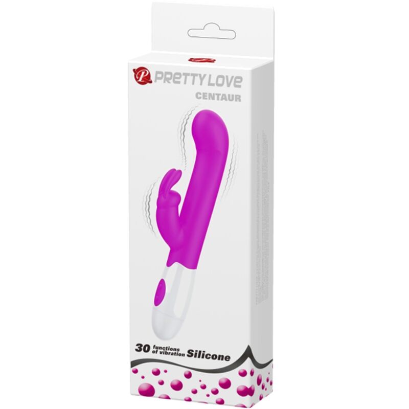 PRETTY LOVE – VIBRATEUR CENTAURE LAPIN 30 MODES DE VIBRATION VIOLET