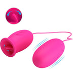 Pretty Love Daisy – Vibro-Ei mit klitoraler Zungenstimulation, Rosa
