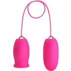 Pretty Love Daisy – Vibro-Ei mit klitoraler Zungenstimulation, Rosa