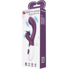 PRETTY LOVE Butterfly Kiss – Rabbit-Vibrator mit Schmetterlingsarm, lila