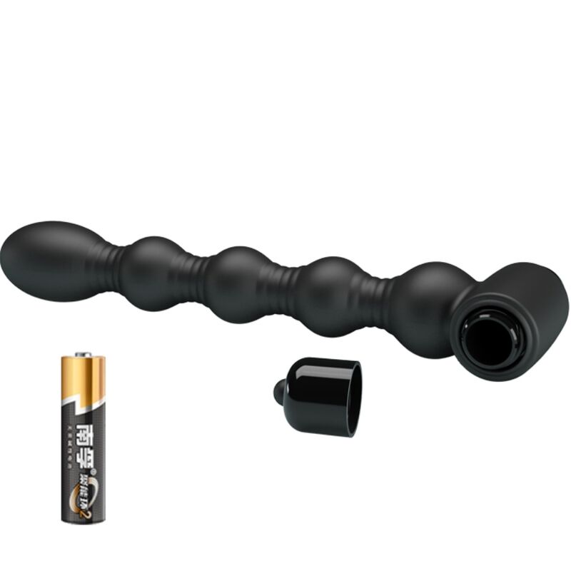 PRETTY LOVE Lynn – Silikon-Analplug mit 10 Vibrationsfunktionen, schwarz