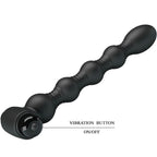 PRETTY LOVE Lynn – Silikon-Analplug mit 10 Vibrationsfunktionen, schwarz