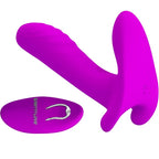 PRETTY LOVE – MASSAGGIATORE E VIBRATORE 12 VIBRAZIONI TELECOMANDO VIOLA