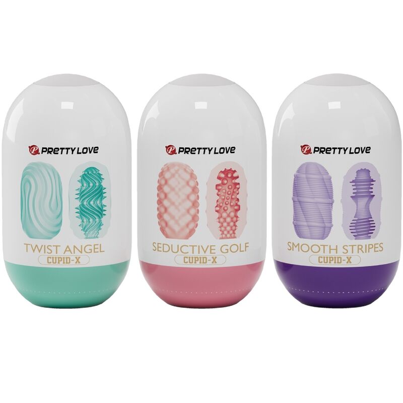 PRETTY LOVE – CUPID X 18 MASTURBATORI MASCHILI DIVERSE TEXTURE