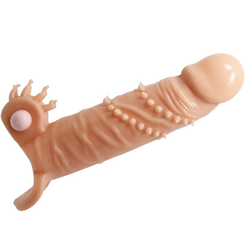 PRETTY LOVE – CONNOR GUAINA PER PENE + STIMOLATORE PER CLITORIDE FLESH