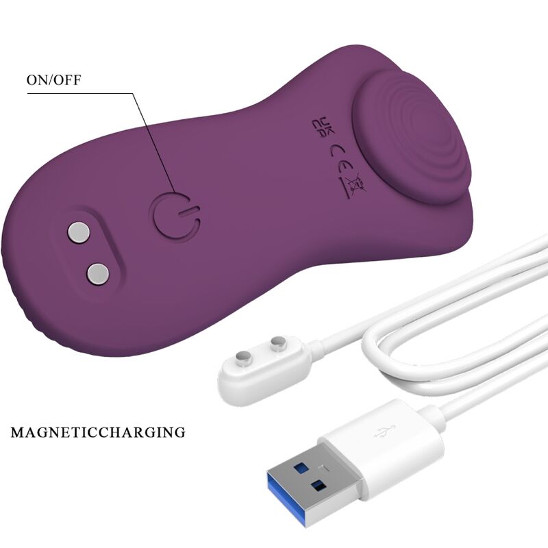 PRETTY LOVE Mane – Clitoral massager with app control, purple